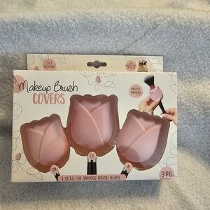 Evriholder Pink Rose Makeup Brush Covers
